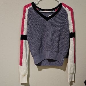 NWT Colorblock V-Neck Sweater